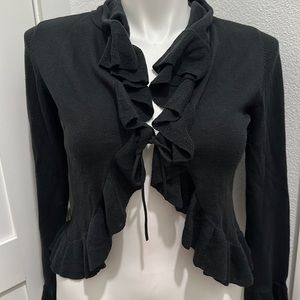 Axcess Cardigan Pretty Feminine Long Sleeve Cardigan with Tie Front